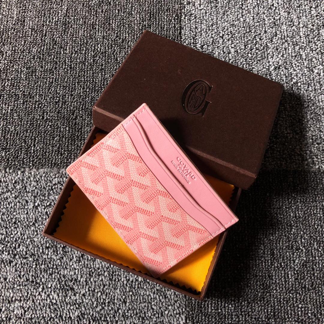 Goyard Card bag_pink