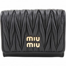 MIU MIU pocket wallet_Black